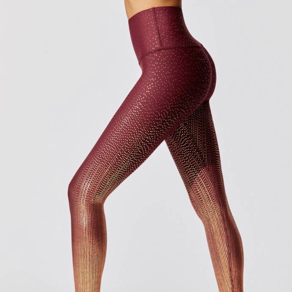Beyond Yoga High Wasted Drip Drop Leggings.
